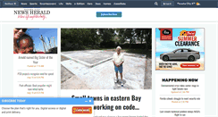 Desktop Screenshot of newsherald.com