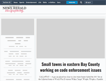 Tablet Screenshot of newsherald.com
